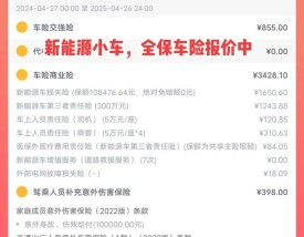 新车第一年保险大概多少钱(新车第一年保险需要多少钱)