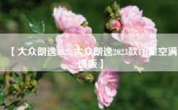 【大众朗逸2023,大众朗逸2023款14t星空满逸版】