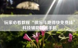 玩家必看教程“微乐斗跑得快免费挂”科技辅助神器手机