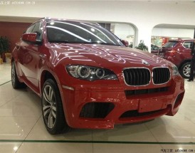 宝马x6红色,宝马x6红色真实图片2025款