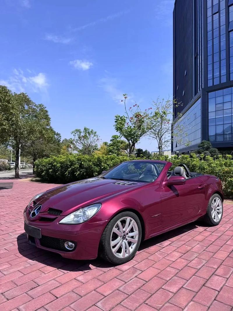 奔驰slk230敞篷跑车报价/奔驰sls敞篷报价