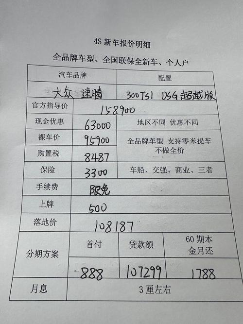 大众速腾优惠多少钱 现在大众速腾优惠多少